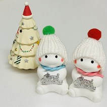 크리스마스지방이석고방향제 호두마루샵 돌답례품 웨딩답례품 개업선물 차량용 석고방향제/오퓨저, 일반, 클린코튼