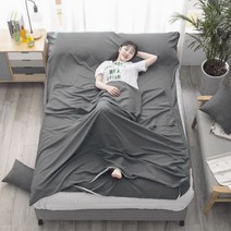 160x210cm 캠핑 캠핑 여행용 차박침낭 침낭라이너, 상세페이지 참조