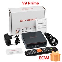 GTMEDIA V9 프라임 마스 위성 수신기 DVB-S S2 S2X HEVC 메인 10 프로파일 내장 2.4G 와이파이 1080P 업그레이드 V9 슈퍼 V8X 마스, 5.V9 Prime mars - 미국 플러그