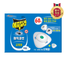 에프킬라 에프킬라 매직큐브 리필(30일) 2개, one color, free