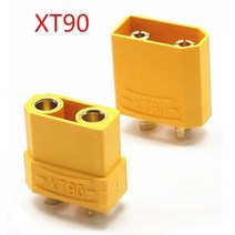 XT90 XT90 커넥터 암 수 (보호캡 XX 미포함), 수  XT90(보호캡X)