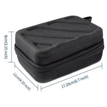 휴대용 모니터 포터블 게이밍 컴퓨터 보조 feelworld 핸드백 f5 fw568 f570 f6 field camera monitor 블랙 사진 장비 bag carry case, 검은색