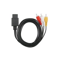 will 케이블 난 텐도 will 케이블NS64 오디오 TV 용 비디오 코드 AV 케이블-SNES GameCube Nintendo RCA, 한개옵션0