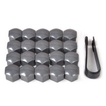 테슬라 자동차 휠 너트 캡 20 개 타이어 센터 보호 커버 볼트 모델 3 X S 다크 그레이 G99F, 2.Grey Shiny