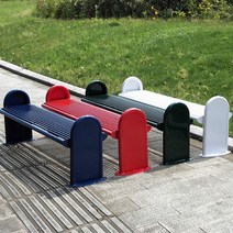 야외용벤치 리조트 카페 옥외용 도시공원 식당 리조트, 등받이X/TY-03 1.5m