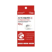 스노우투플러스 AC 마그네슘 패치 미니 15매입 * 3세트, 3 box