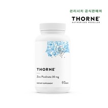 쏜리서치 아연 피콜리네이트 30 mg 60캡슐