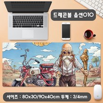 YN 드래곤볼 마우스패드 장패드 모음 게이밍 사무용 캐릭터 손오공 배지터 초사이언 피콜로 부루마 인조인간18호, 1개, 옵션10 드래곤볼 마우스패드 900x400mm