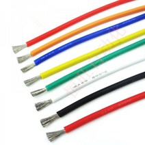 1 미터 실리콘 전자 와이어 12AWG 14AWG 16AWG 18AWG 22AWG 24AWG 26AWG 28AWG 30AWG 소프트 케이블 테스트 라인 diy용, 05 Green _ 09 28 AWG