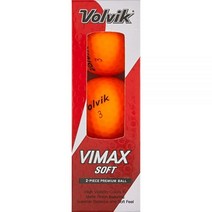 볼빅 비맥스 소프트 오렌지 골프공 12개, Dozen, Yellow