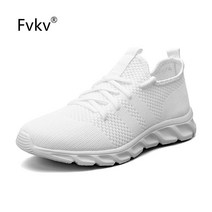 Fvkv 뜨거운 판매 패션 남성 신발 통기성 운동화 운동화 편안한 산책 조깅 캐주얼 신발 여성용 운동화 커플 스타일