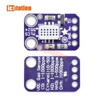 MICS-5524 일산화탄소 수소 메탄 대기 질 모니터링 가스 센서 모듈 감지 5V DC, 한개옵션0
