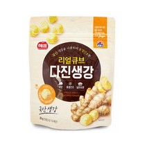 유니크앤몰 국산 생강을 사용하여 동결건조한!! 해표 리얼큐브 다진생강, 1개