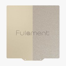 Fulament Fula-Flex 2.0 질감/매끄러운 양면 PEI 플렉스 플레이트 235mm x 235mm 3D 프린팅 및 자석 스티커용 3M 접착제 포함(Ender 3 Be, 377mm x 370mm, Smooth / Textured Double Sided