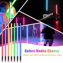 RGB 스틱 조명 무드 라이트 사진촬영 Luxceo mood1 5085120cm led 분위기 램프 자동차 룸 파티 바 장식, 120cm