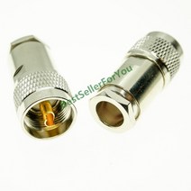 RG8 LMR400 RG165 RG213 케이블 RF 커넥터 UHF PL259 남성 플매트 카펫 러그 클램프, [01] 1Pcs, [01] 5 개
