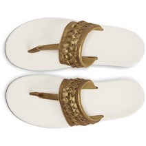 나이키 벨라 카이2 레더 쪼리 슬리퍼 흰금 [BV9225-100]