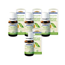 쁘띠 그레인 bigarade 10ml Biofloral Huile essentielle, 4팩