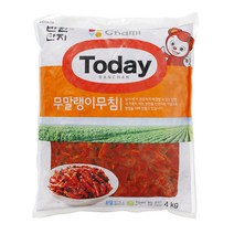 무말랭이무침 4kg/반찬단지, 1, 4kg, 1