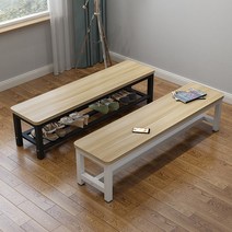 낮고긴 사이드테이블 좌식 카페 책상 신발장 벤치 의자 다용도 좁은 선반 헬스장 탈의실, 싱글/ 180 길이 35 너비 45 높이