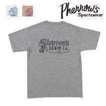 페로우즈 PHERROWS 남성 반팔 티셔츠 프린트 23S-PT8