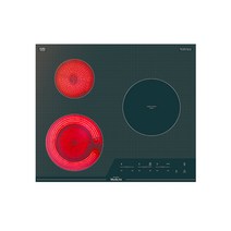 웰치 KR-CHB340 3구 빌트인 하이브리드 가정용 인덕션 1구 하이라이트 2구 전기레인지 전기렌지 전기쿡탑 매립형