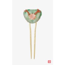 NASCHENKA 나스첸카 혜여 [나스첸카] 골동은 나의 애장품 _ 골동 비취 뒤꽂이 한복 신랑어머니한복 쪽진머리비녀