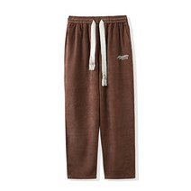 주니어트레이닝바지 화이트 내막 아메카지스타일 코듀로이 자수 브로드밴드 산책함 캐주얼바지 K2235 P55 4995545829