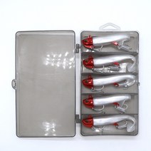 지그 쉐드웜 루어 소프트베이프 농어 광어 낚시, 버건디레드+실버펄