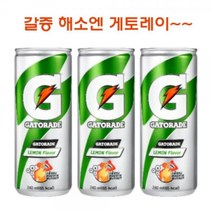 롯데 게토레이 레몬 240ml x 60캔 (30캔x2박스)