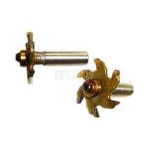 영재초경 루터날 유리사쿠리 6.0mm 홈파기날 베어링 샹크12mm