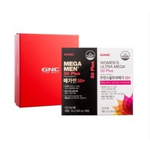 [AK PLAZA] [GNC][AK백화점] 부모님세트[메가맨50+ + 우먼스50+]