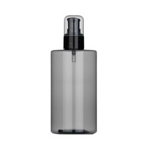 24pai 반캡 사선 에센스 검정펌프 300ml 반투명 검정용기, 단품