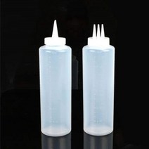 [A+]케찹통 양념병 400ml 시럽통 용기 소스통 드레싱, 3구 대 400ml