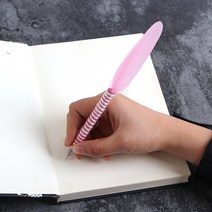 캔디롤 깃털 볼펜 젤잉크 깃펜, 상세 참조, 상세페이지 참조