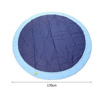 애완 동물 스프링클러 패드 여름 스플래시 플레이 냉각 매트 풍선 수영 풀 야외 물 스프레이 개 고양이 키즈용 목욕, 170cm_CHINA