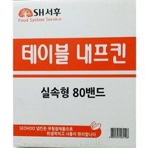 [응다팔아6279] 무지갈색냅킨 업소냅킨 업소용냅킨 사각화장지 냅킨티슈 업소용화장지, ★★옵션확인必 서후 테이블 냅킨 80밴드 식당용냅킨, ★★단일상품