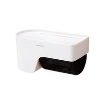 비블코리아 루프 방수 선반 휴지걸이, 단색, 1개