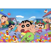 버터콕 짱구 캐릭터 나무 우드 직소 퍼즐 300피스 500피스 1000피스 짱구는 못말려, M 1000피스, 상품명 확인개