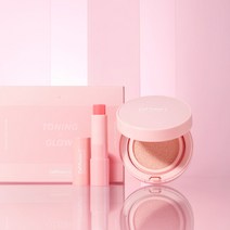 셀퓨전씨 CELL FUSION C 토닝 썬쿠션 기획세트 13g+글로우 핏 립밤 3.9g