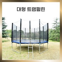 대형 트램펄린 야외 트램폴린 점핑 다이어트, 8피트 2.44m