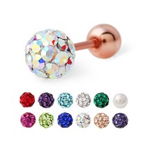 hye14K GOLD PIN 피어싱 탄생석컬러 미러볼 12종 택1yum