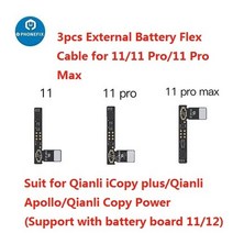 Qianli-iCopy Plus 2.2 배터리 테스트 보드 7 8P X XR XS XSMAX 11PM 12 13 LCD 화면 진동기 전송 EEPROM, 11 11-11PM External