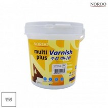 TEK636459생활잡화 멀티플러스 수성바니쉬 목재용 투명 반광 1L