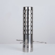 마운틴하이커 캠핑화목난로 60mm 길이확장 불티방지연통 불티방지캡 이중연통