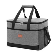 TAD 프리미엄 보온 보냉 쿨러 백 XXL, 그레이, 33L