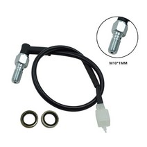 범용 오토바이 유압 브레이크 압력 후방 조명 스위치 중공 볼트 모터사이클 액세서리, 02 10x1.0mm