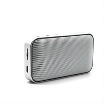 BMW 호환 카오디오뱅크 카 오디오 자동차 스피커 휴대용 무선 야외 미니 포켓 오디오 초박형 블루투스 스피, 02 White