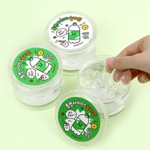 촉감놀이 투명 클리어 슬라임 1EA 액괴-72394EA, CC_ 본상품선택