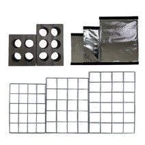 배달가방 음료 컵홀더 칸막이 가방 받침대 부속품 택1, 철망62L